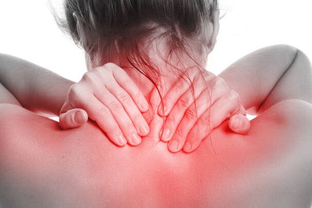 comharthaí pian muineál osteochondrosis